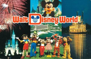 Walt Disney World Fireworks Animated Postcard BS.03