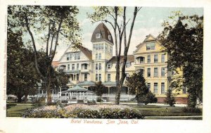 HOTEL VENDOME San Jose, CA Santa Clara County c1900s Vintage Postcard