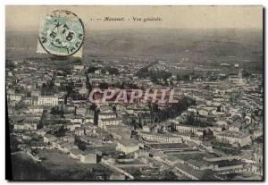 Postcard Old Mazamet Vue Generale