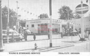 IN, Tell City, Indiana, Young's Standard Gas Service Station, Jimmies Pub