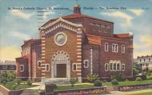 St Mary's Catholic Church St Petersburg Florida 1961