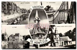 Modern Postcard Souvenir Honfleur