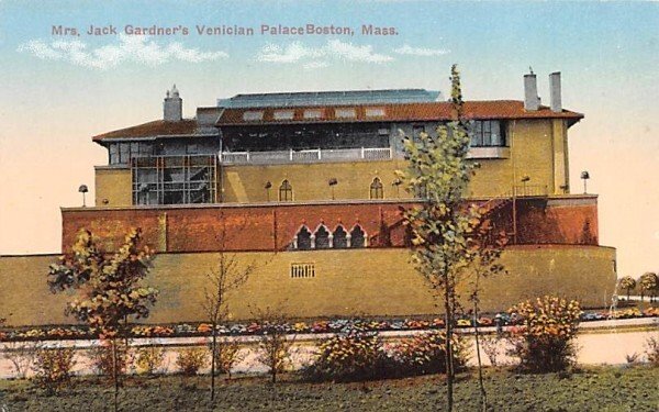 Mrs. Jack Gardner's Venician Palace in Boston, Massachusetts