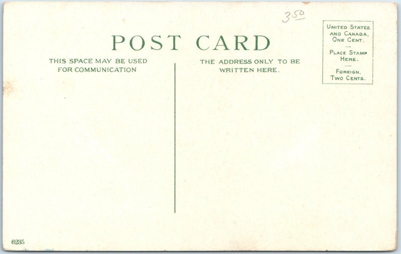 c1910s London England Tower Bridge Postcard Open Bascules River Thames Litho