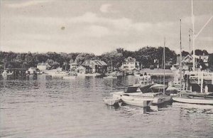 Maine York Harbor The Harbor Albertype