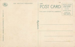 Belleview Boulevard Oregon Ave Boys on Trikes Steubenville Ohio 1920s postcard