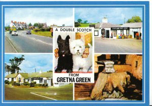 Scotland Postcard - A Double Scotch from Gretna Green - Dumfries - Ref ZZ5676