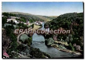 Postcard Modern Haute Vienne The picturesque valley of the Vienna