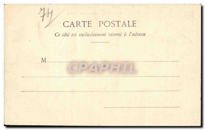 Chamonix - and Mont Blanc - Old Postcard