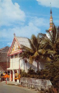 Buddhist Temple Race Course Road Singapore early 1960s postcard
