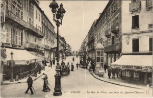 CPA vichy rue de paris-vue prise des quatre-paths (1221389) 