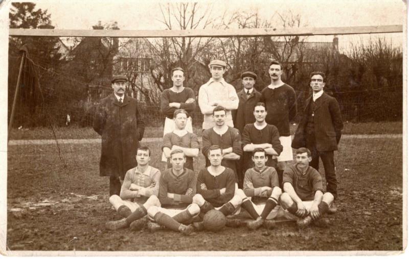 Vintage Soccer Team Photo Sport Sports Real Photo Postcard D19