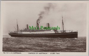 Shipping Postcard - Empress of Australia SW7059