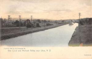 Utica New York Mohawk Valley Erie Canal Antique Postcard K77186