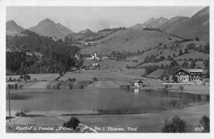 Thiersee Austria Weisses Rossl Gasthof Tirol Real Photo Antique Postcard J79815