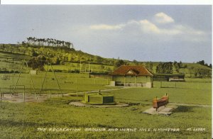 Somerset Postcard - Recreation Grounds and Herne Hill - Ilminster - Ref ZZ5016