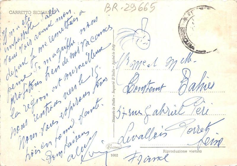 BR29665 Carretto siciliano italy