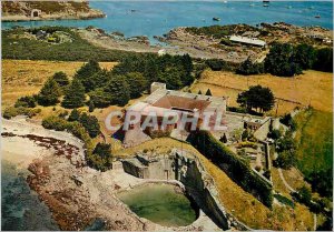 Postcard Modern Chausey Islands (Channel) The castle