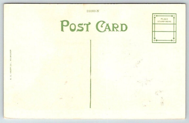 US Army Infantry Camp Grant - Rockford, Illinois  Barracks   - Postcard