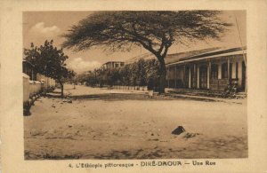 PC ETHIOPIA, DIRÉ-DAOUA, UNE RUE, Vintage Postcard (B41173)