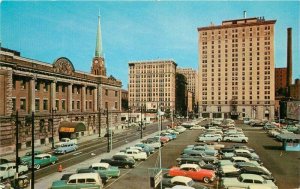 Louisville Kentucky Walnut Street Armory Hotel Readmore Teich Postcard 21-5729