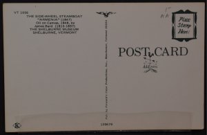 Shelburne, VT - Side Wheel Steamboat Armenia