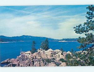 Pre-1980 WATER SCENE Big Bear Lake California CA hk2407