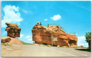 M-47141 Balanced Rock and Steamboat Rock Colorado Springs Colorado