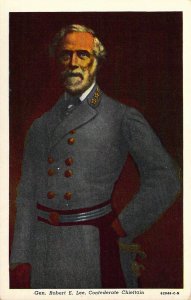 Civil War,  Confederate General Robert E Lee,Old Postcard