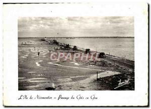 Postcard Modern Noirmoutier Passage du Gois and Goa