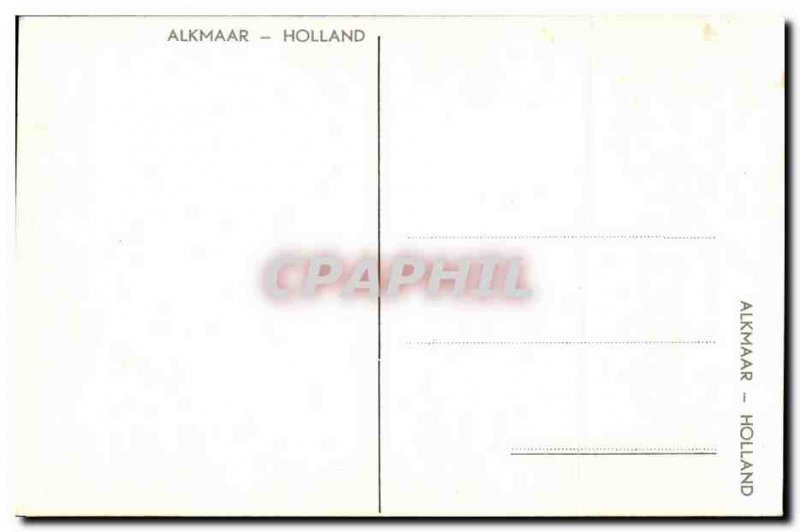 Old Postcard Netherlands Alkmaar Holland Cheese Cheese