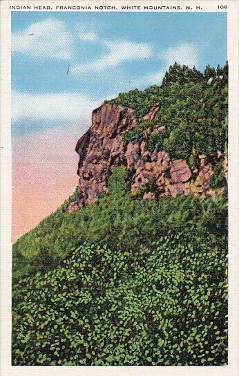 Indiana Head Franconia Notch White Mountains New Hampshire