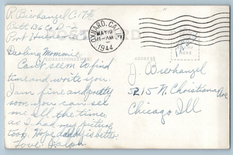 Pirae District Tahiti Postcard Making Copra 1944 Vintage RPPC Photo