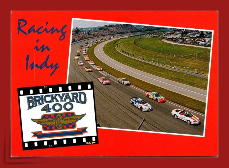 Indiana, Indianapolis - Racing In Indy - Pace Lap - Brickyard 400 - [IN-136X]