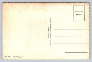 Cartão postal RPPC bom da França-