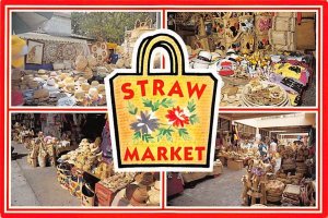 Straw Markets Nassau in the Bahamas Unused 