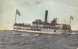 Cepheus River Steamship Iron Steamboat Co. Ferry Boat Ship 