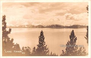 Birds Eye View - Lake Tahoe, California CA Postcard
