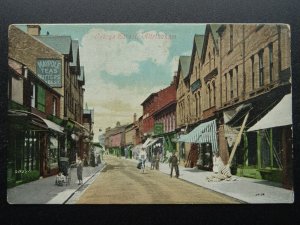 Trafford ALTRINCHAM George Street showing MAYPOLE TEAS & BUTTERS c1906 Postcard