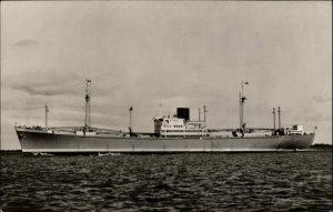 Steamship Koninklijke Rotterdamsche Lloyd NV Ship Wonosari Vintage RPPC PC