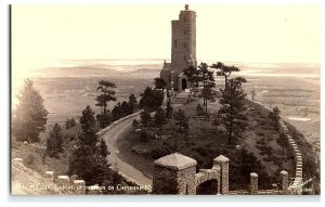 RPPC Sanborn Postcard S-1041 Shrine of the Sun Cheyenne Mt. Colorado Springs, CO