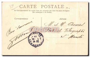 Postcard Old Lille Theater Municipal Side Right View