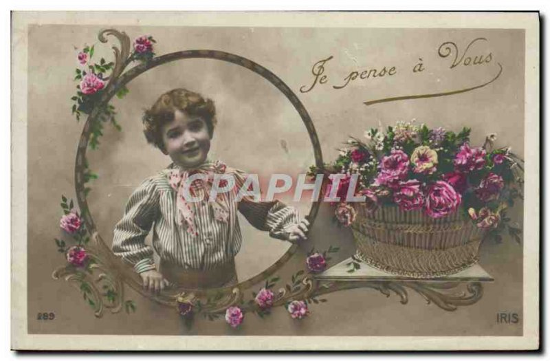 Old Postcard Fun Children