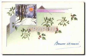 Postcard Old Bonne Annee