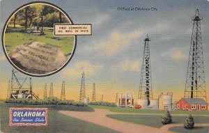 First Commercial Oil Well In State Completed In 1897 - Oklahoma City, Oklahom...