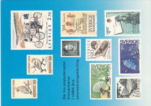 Stamps Of Sweden 1984 Issues
