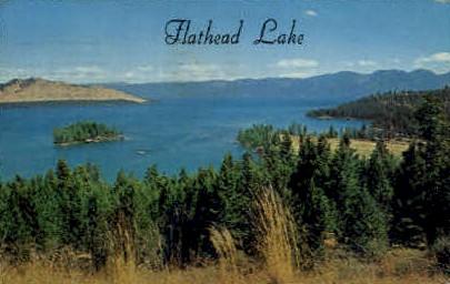 Flathead Lake, Kalispell Missoula MT 1975