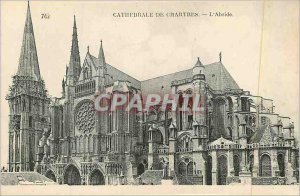 Old Postcard Cathedral of Chartres The Apse