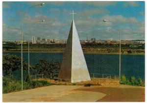 Brazil 1970 Unused Postcard Brasilia Don Bosco Chapel Saint John Bosco