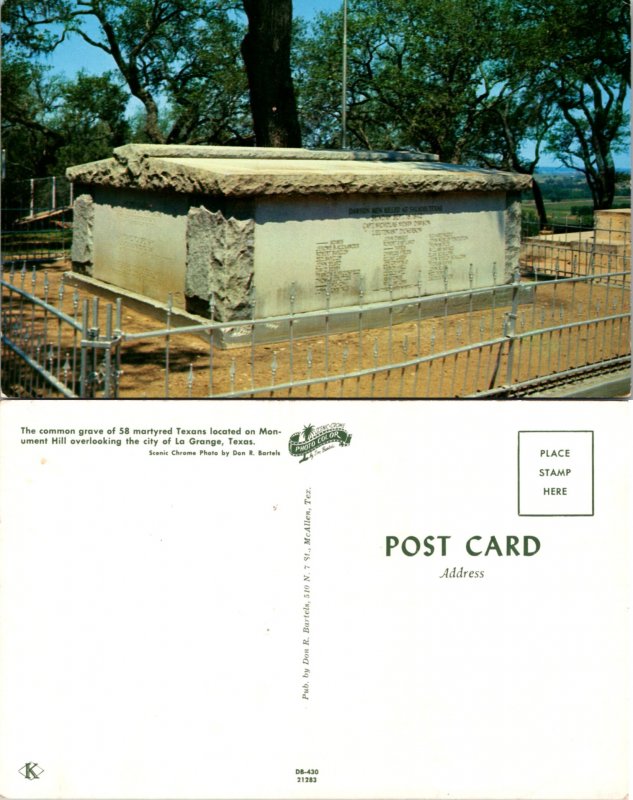 Scenic Graveyard, Monument Hill, La Grange, Texas (11555)